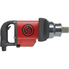 Chicago Pneumatic - 1-1/2" Drive, 3,500 RPM, 3,600 Ft/Lb Torque Impact Wrench - D-Handle, 51.5 CFM, 90 psi, 1/2" NPT Inlet - Industrial Tool & Supply