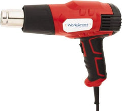 Value Collection - 572 to 932°F Heat Setting, Heat Gun - 120 Volts, 12.5 Amps, 1,500 Watts, 6' Cord Length - Industrial Tool & Supply