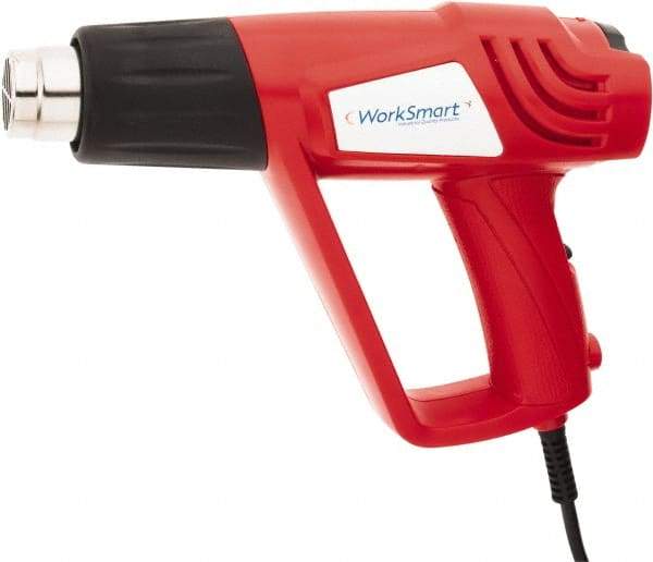 Value Collection - 122 to 1,022°F Heat Setting, Heat Gun - 120 Volts, 12.5 Amps, 1,500 Watts, 6' Cord Length - Industrial Tool & Supply