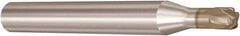Seco - 1.5mm, 4 Flute, Single End, Solid Carbide, 0.75mm Corner Radius End Mill - 50mm OAL, 10° Helix, Right Hand Flute, 0.75mm LOC, Right Hand Cut, 12mm Extended Reach - Industrial Tool & Supply