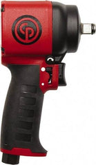 Chicago Pneumatic - 1/2" Drive, 9,400 RPM, 450 Ft/Lb Torque Impact Wrench - Pistol Grip Handle, 22 CFM, 1/4" Inlet - Industrial Tool & Supply