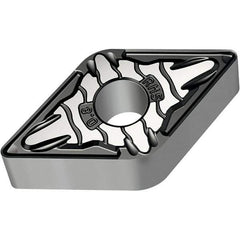 Walter - DNMG443 RM5 Grade WSM20S Carbide Turning Insert - 55° Diamond, 1/2" Inscr Circle, 1/4" Thick, 3/64" Corner Radius - Industrial Tool & Supply