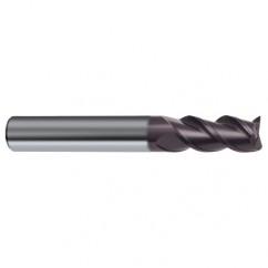 10mm Dia. - 72mm OAL - 45° Helix Firex Carbide End Mill - 3 FL - Industrial Tool & Supply