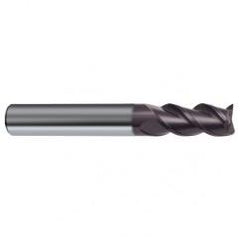 9mm Dia. - 67mm OAL - 45° Helix Firex Carbide End Mill - 3 FL - Industrial Tool & Supply