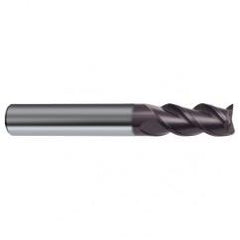 5.5mm Dia. - 57mm OAL - 45° Helix Firex Carbide End Mill - 3 FL - Industrial Tool & Supply