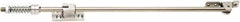 GLYNN-JOHNSON - 26" Long Satin Chrome Door Holder - Grade 1, 26" Stem Length - Industrial Tool & Supply