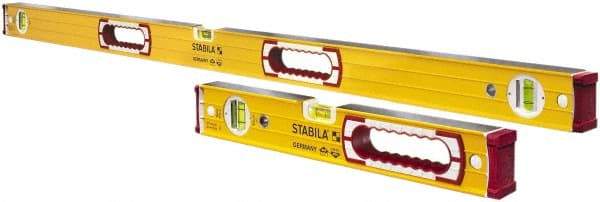 Stabila - Level Kits Level Kit Type: Box Beam Level Kit Maximum Measuring Range (Feet): 48 - Industrial Tool & Supply