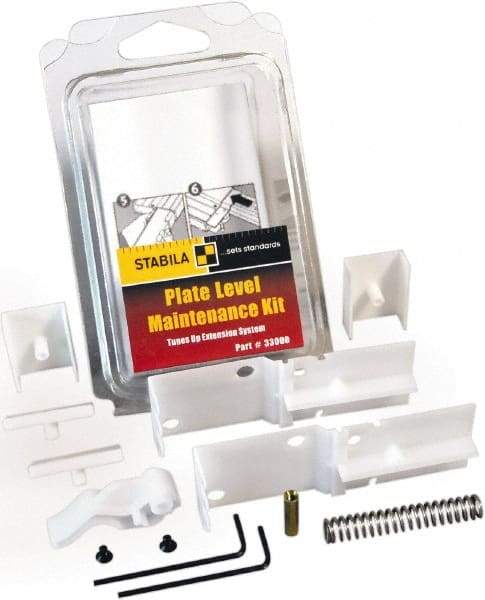 Stabila - Plate Level Maintenance Kit Mount - Black, Use with 35610, 35712, 34610 & 34712 - Industrial Tool & Supply