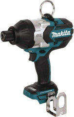 Makita - 7/16" Drive 18 Volt T-Handle Cordless Impact Wrench & Ratchet - 2,200 RPM, 600 Ft/Lb Torque, Lithium-Ion Batteries Not Included - Industrial Tool & Supply