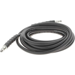 PRO-SOURCE - 2,600 Max psi Fixed Pressure Washer Hose - 20' Long, 6.35 Orifice, 1/4" Hole Size - Industrial Tool & Supply