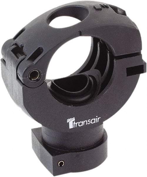 Transair - 1-1/2" ID, 40mm OD, Bracket - Plastic, 232 Max psi, 1/2 Female NPT, 3-15/16" Long - Industrial Tool & Supply