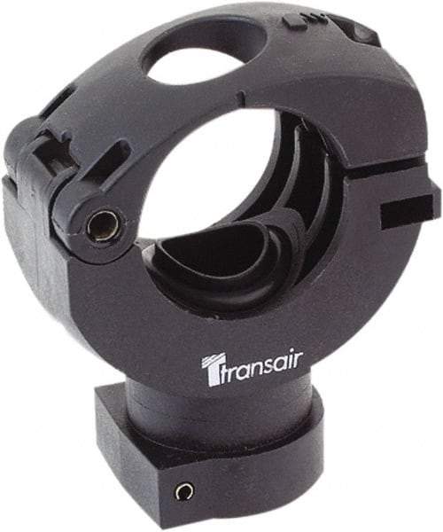 Transair - 7/8" ID, 25mm OD, Bracket - Plastic, 232 Max psi, 1/2 Female NPT, 3-3/8" Long - Industrial Tool & Supply