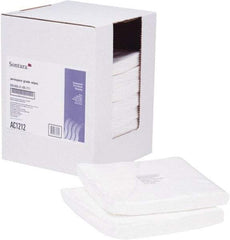 NuTrend Disposables - Flat Fold Aerospace Wipes - Bag, 12" x 12" Sheet Size, White - Industrial Tool & Supply