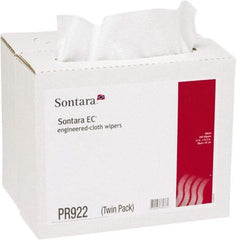 NuTrend Disposables - Dry General Purpose Wipes - Pop-Up, 12" x 16-1/2" Sheet Size, White - Industrial Tool & Supply