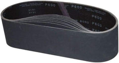 Camel Grinding Wheels - 4" Wide x 36" OAL, 320 Grit, Silicon Carbide Abrasive Belt - Silicon Carbide, Very Fine, Coated, Y Weighted Backing, Dry, Series S181 - Industrial Tool & Supply