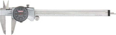 SPI - 0" to 8" Range, 0.001" Graduation, 0.1" per Revolution, Dial Caliper - Black Face, 1.97" Jaw Length, Accurate to 0.0015" - Industrial Tool & Supply