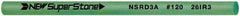 Value Collection - Round Ceramic Finishing Stick - 50mm Long x 3mm Wide x 3mm Thick, 120 Grit - Industrial Tool & Supply