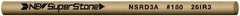 Value Collection - Round Ceramic Finishing Stick - 100mm Long x 2.35mm Wide x 2.4mm Thick, 180 Grit - Industrial Tool & Supply