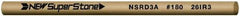 Value Collection - Round Ceramic Finishing Stick - 50mm Long x 2.35mm Wide x 2.4mm Thick, 180 Grit - Industrial Tool & Supply