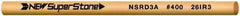 Value Collection - Round Ceramic Finishing Stick - 100mm Long x 2.35mm Wide x 2.4mm Thick, 400 Grit - Industrial Tool & Supply