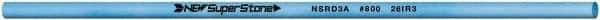 Value Collection - Round Ceramic Finishing Stick - 100mm Long x 3.175mm Wide, 800 Grit - Industrial Tool & Supply