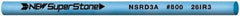 Value Collection - Round Ceramic Finishing Stick - 100mm Long x 2.35mm Wide, 800 Grit - Industrial Tool & Supply