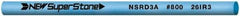 Value Collection - Round Ceramic Finishing Stick - 50mm Long x 2.35mm Wide, 800 Grit - Industrial Tool & Supply