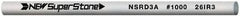 Value Collection - Round Ceramic Finishing Stick - 100mm Long x 2.35mm Wide, 1,000 Grit - Industrial Tool & Supply