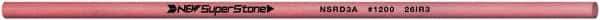 Value Collection - Round Ceramic Finishing Stick - 100mm Long x 3mm Wide, 1,200 Grit - Industrial Tool & Supply