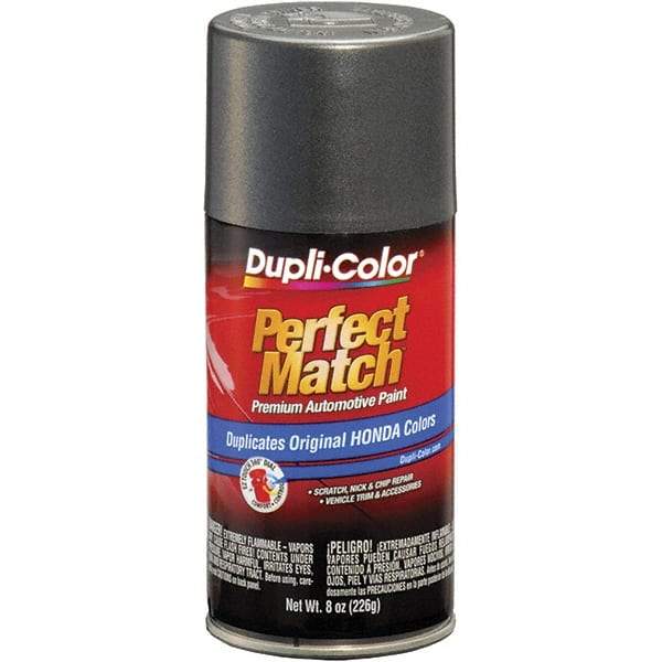 Dupli-Color - Graphite Gray Automotive Topcoat - 8 oz Aerosol Can - Industrial Tool & Supply