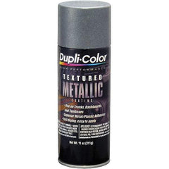 Dupli-Color - Charcoal Textured Metallic Automotive Topcoat - 11 oz Aerosol Can - Industrial Tool & Supply