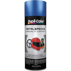 Dupli-Color - Metal Specks Ocean Blue Automotive Topcoat - 11 oz Aerosol Can - Industrial Tool & Supply