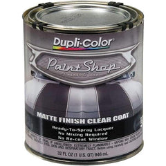 Dupli-Color - Matte Automotive Topcoat - 1 Qt Can - Industrial Tool & Supply