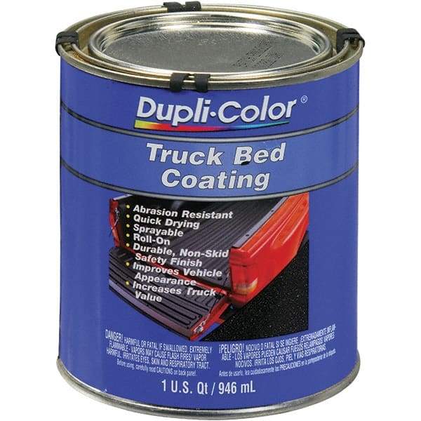 Dupli-Color - Black Vinyl Polymer Coating Cargo Liner - Textured Finish, For All Makes - Industrial Tool & Supply