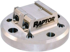 Raptor Workholding - 1-1/2" Jaw Width, 2" High Dovetail Vise - For Use with 4 & 5 Axis Workholding Systems - Industrial Tool & Supply