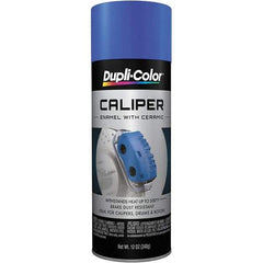 Dupli-Color - 12 oz Blue Automotive Heat Resistant Paint - Gloss Finish, 500°F Max Temp, Comes in Aerosol Can - Industrial Tool & Supply