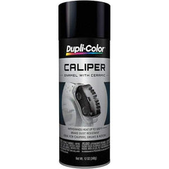 Dupli-Color - 12 oz Black Automotive Heat Resistant Paint - Gloss Finish, 500°F Max Temp, Comes in Aerosol Can - Industrial Tool & Supply