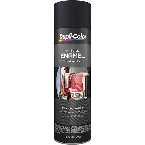 Dupli-Color - 16 oz Semi-Gloss Black Automotive Rust Preventative Paint - Comes in Aerosol Can - Industrial Tool & Supply