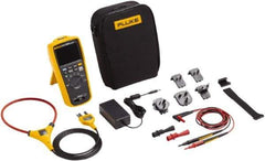 Fluke - 279FC/IFLEX, CAT IV, CAT III, 1,000 VAC/VDC, Digital True RMS Auto Ranging Manual Ranging Thermal Imaging Multimeter - 50 mOhm, Measures Voltage, Capacitance, Current, Frequency, Resistance, Temperature (IR) - Industrial Tool & Supply