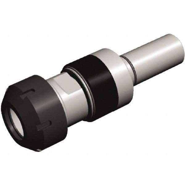 Kennametal - 25mm Straight Shank Diam Tension & Compression Tapping Chuck - M10 to M20 Tap Capacity, 90.9mm Projection, Through Coolant - Exact Industrial Supply