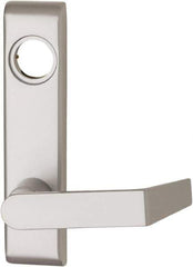 Falcon - Anodized Aluminum Finish, Stainless Steel Lever Trim - Nonhanded, For 19 Series - Industrial Tool & Supply