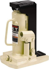 Jet - 2 Ton Capacity Toe Jack - 9-1/4" to 13-3/4" High, 4-15/16" Long x 7" Wide Base - Industrial Tool & Supply