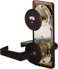 Stanley - Grade 2 Passage Lever Lockset - 2-3/4" Back Set, Keyless Cylinder, Brass Alloy, Oil Rubbed Bronze Finish - Industrial Tool & Supply