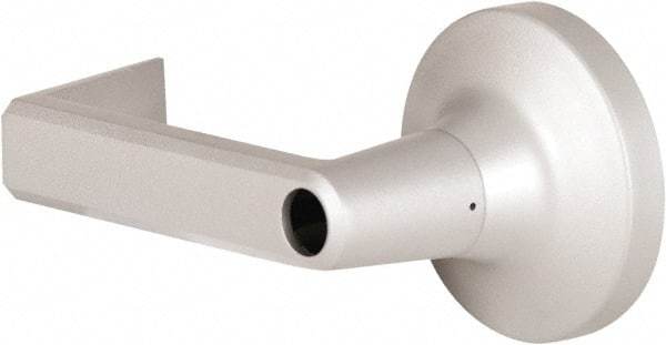 Precision - 5" OAL Nonhanded Flatbar - 32 to 36" Door Width, Painted Aluminum Finish, Grade 1, Stanley Commercial Hardware - Industrial Tool & Supply