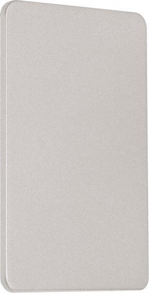 Precision - 10" OAL Nonhanded Flatbar - 32 to 36" Door Width, Satin Stainless Steel Finish, Grade 1, 2100 Series - Industrial Tool & Supply