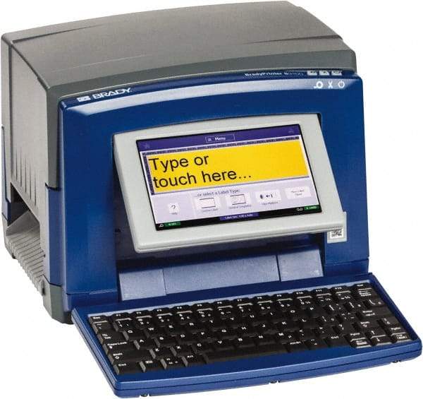 Brady - Desktop Label Printer - 300 DPI Resolution, 12" Wide x 10-1/4" Long - Industrial Tool & Supply