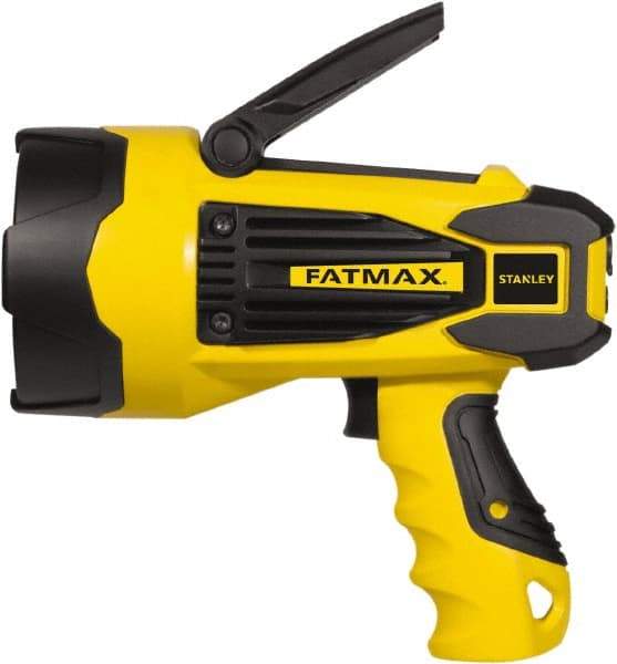Stanley - Yellow LED Spotlight - 920 Lumens, 12 Volt, 10 Watt - Industrial Tool & Supply