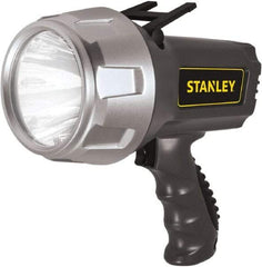 Stanley - Gunmetal Halogen Spotlight - 600 Lumens, 12 Volt, 5 Watt - Industrial Tool & Supply