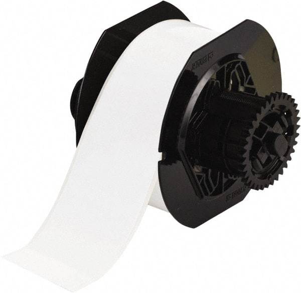 Brady - Labels, Ribbons & Tapes Type: Vinyl Labels Color: White - Industrial Tool & Supply