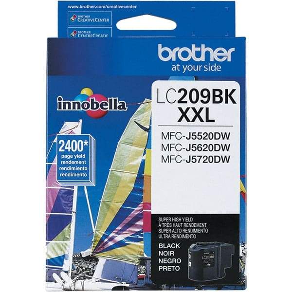 Brother - Black Ink Cartridge - Use with Brother MFC-J4320DW, J4420DW, J4620DW - Industrial Tool & Supply